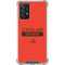 NFL Cleveland Browns Orange Performance Series Galaxy A72 5G Clear Case